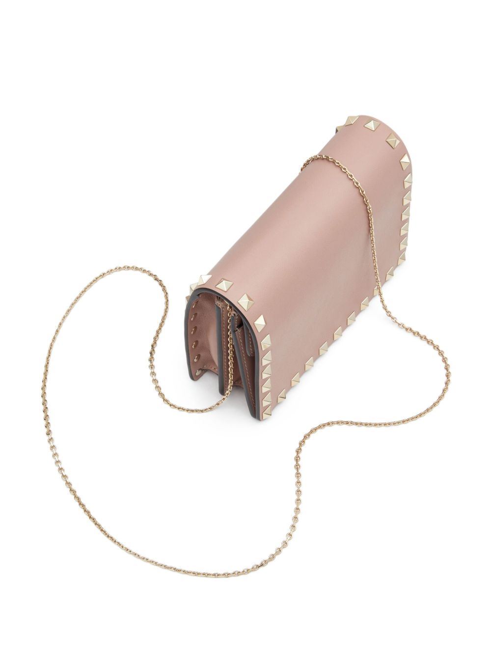 VALENTINO GARAVANI Mini Leather Handbag with Signature Rockstuds