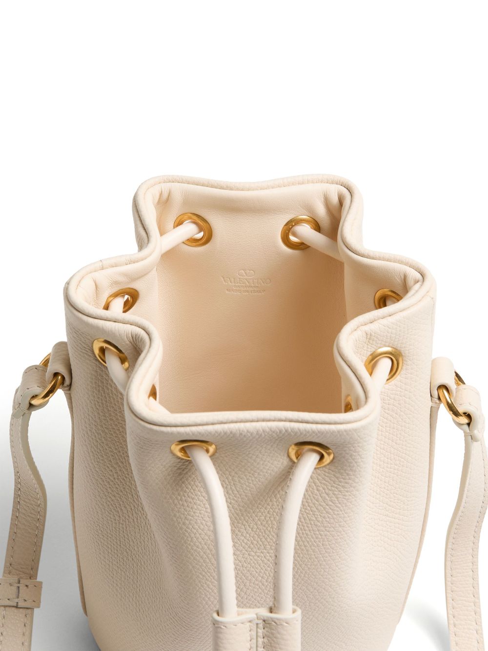 VALENTINO GARAVANI Mini Leather Bucket Handbag