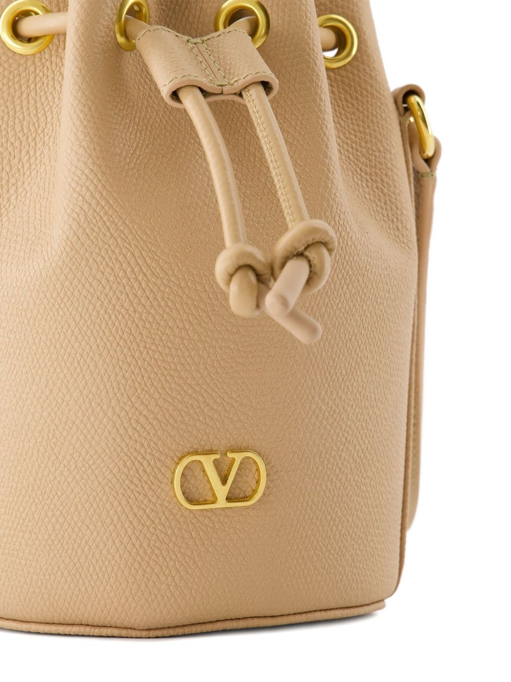 VALENTINO GARAVANI Mini Leather Bucket Handbag