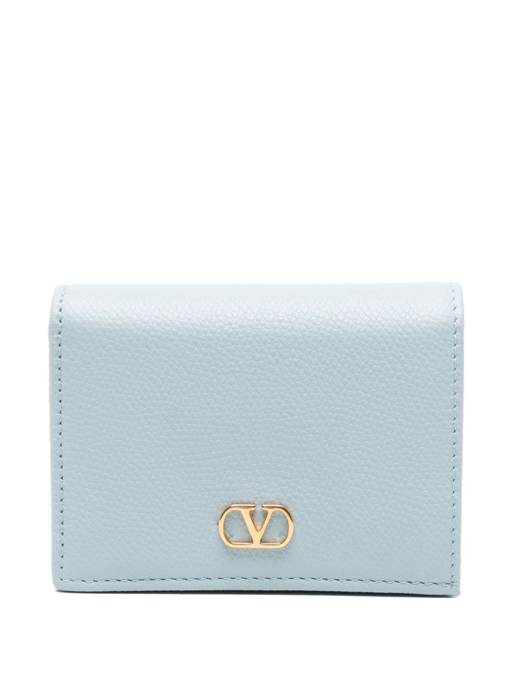 VALENTINO GARAVANI Mini Leather Wallet with Logo