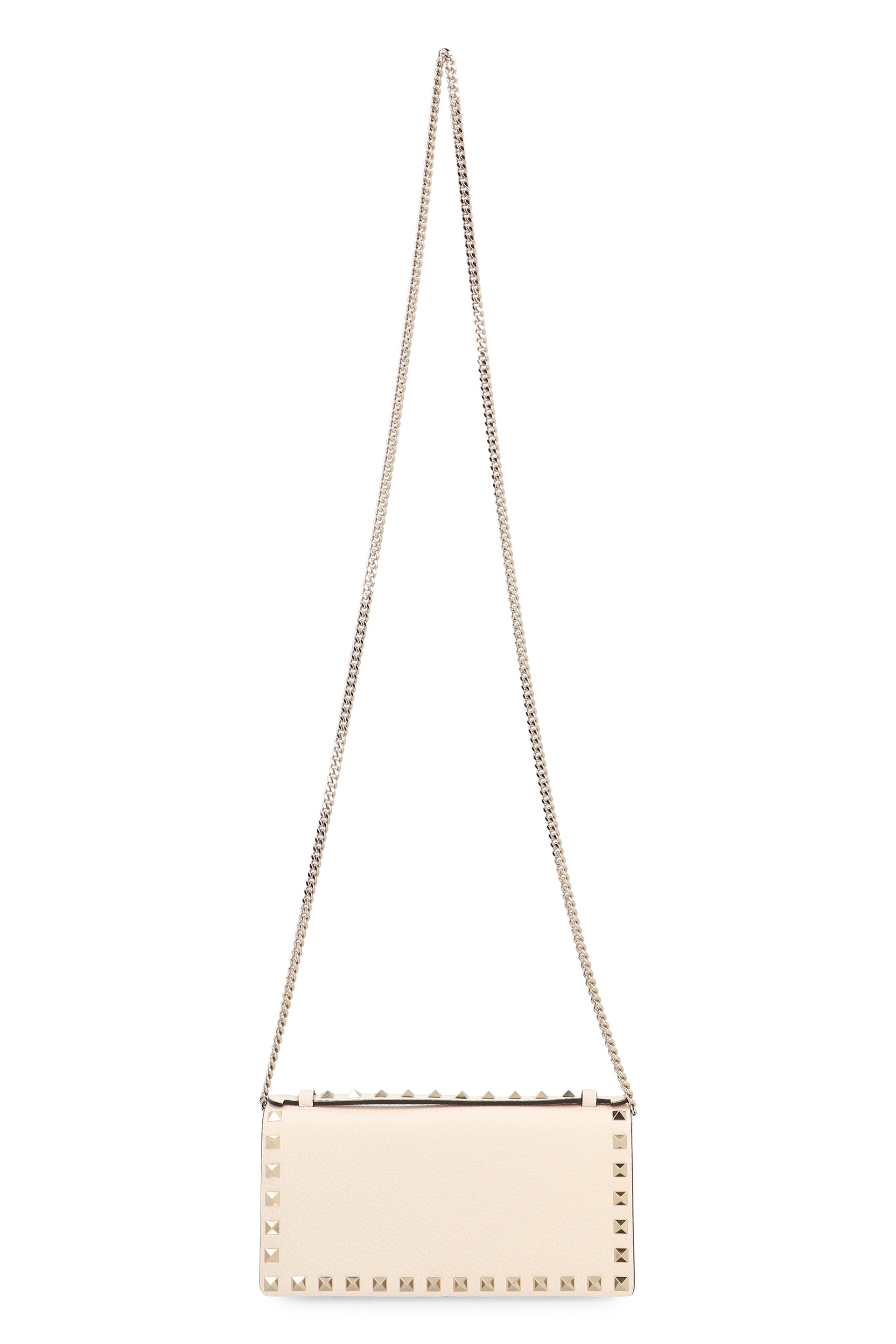 VALENTINO GARAVANI Leather Wallet on Chain - 21 cm