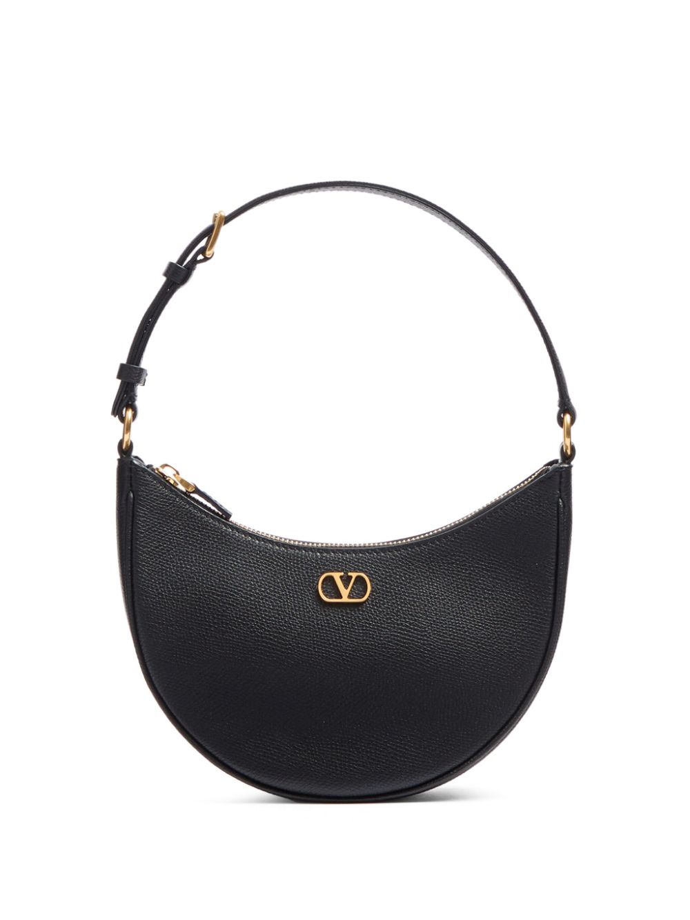 VALENTINO GARAVANI Vlogo Signature Mini Leather Hobo Handbag