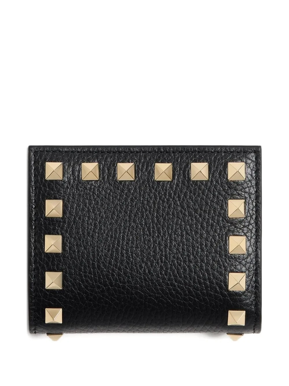 VALENTINO GARAVANI Mini Grainy Leather Flap Wallet - SS26