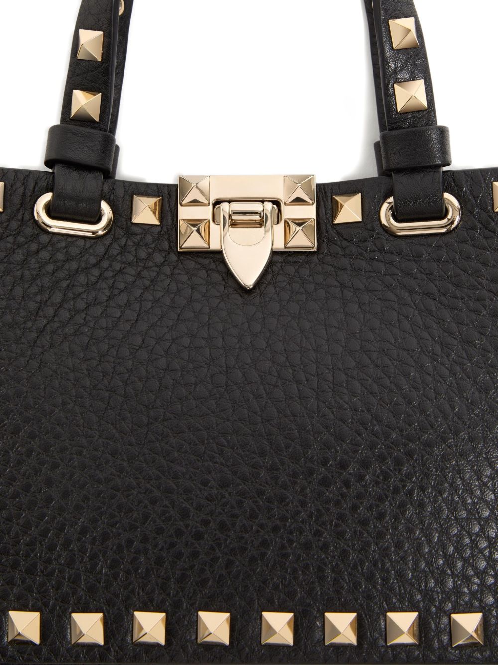 VALENTINO GARAVANI Mini Rockstud Leather Handbag
