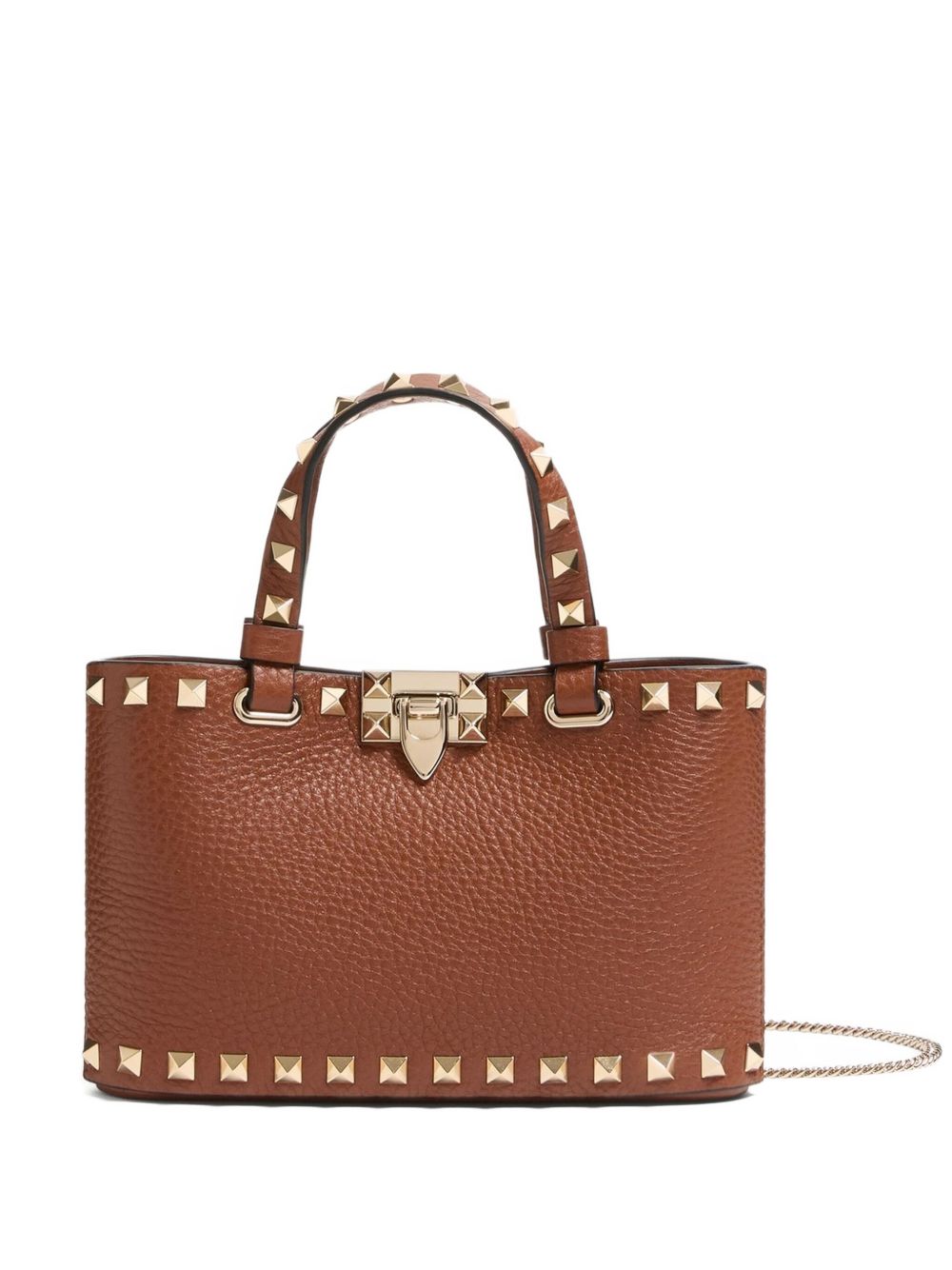 VALENTINO GARAVANI Mini Rockstud Leather Handbag