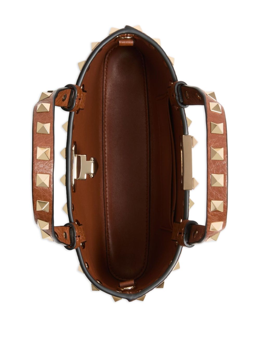 VALENTINO GARAVANI Mini Rockstud Leather Handbag