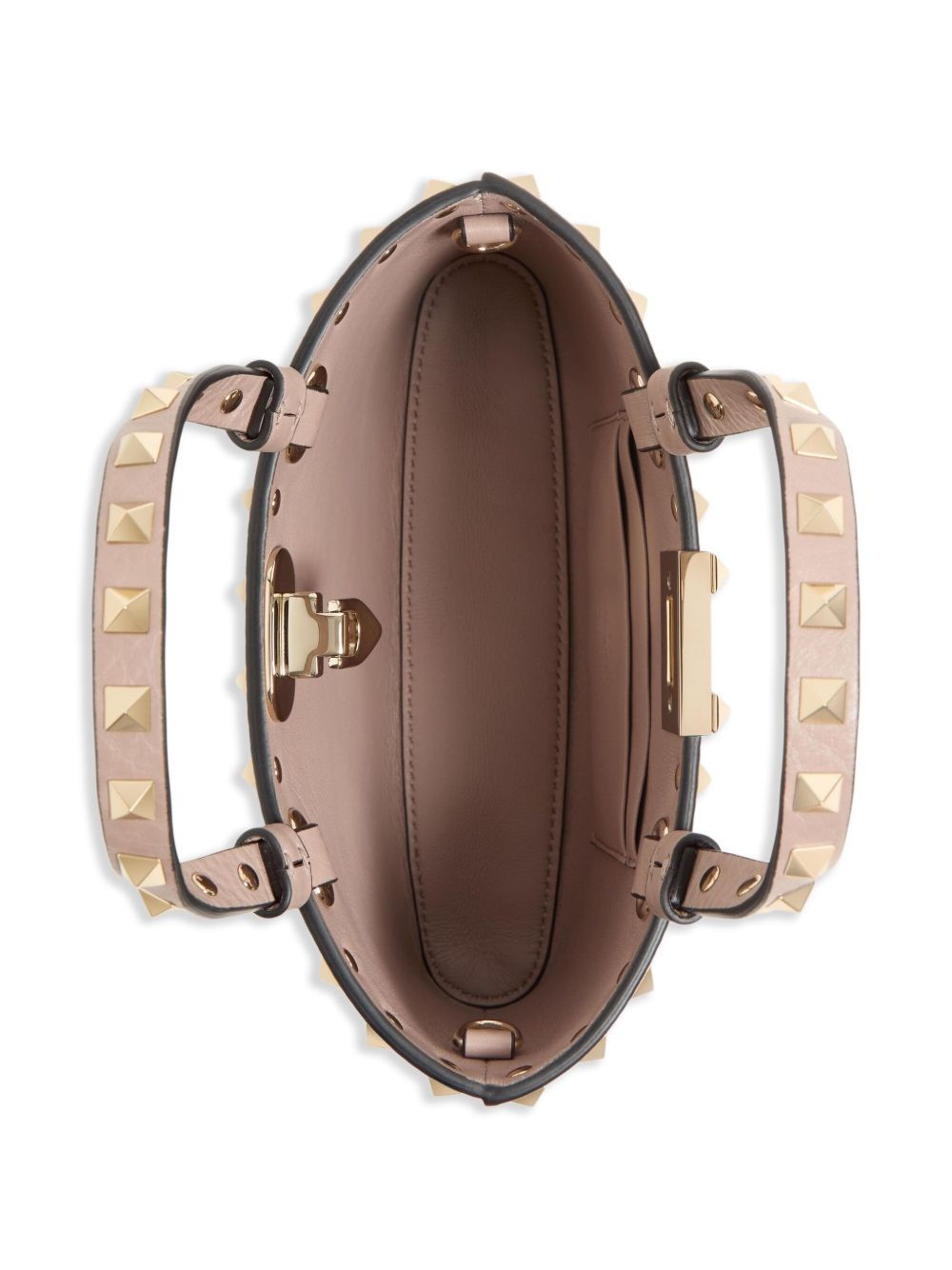 VALENTINO GARAVANI Mini Rockstud Leather Handbag