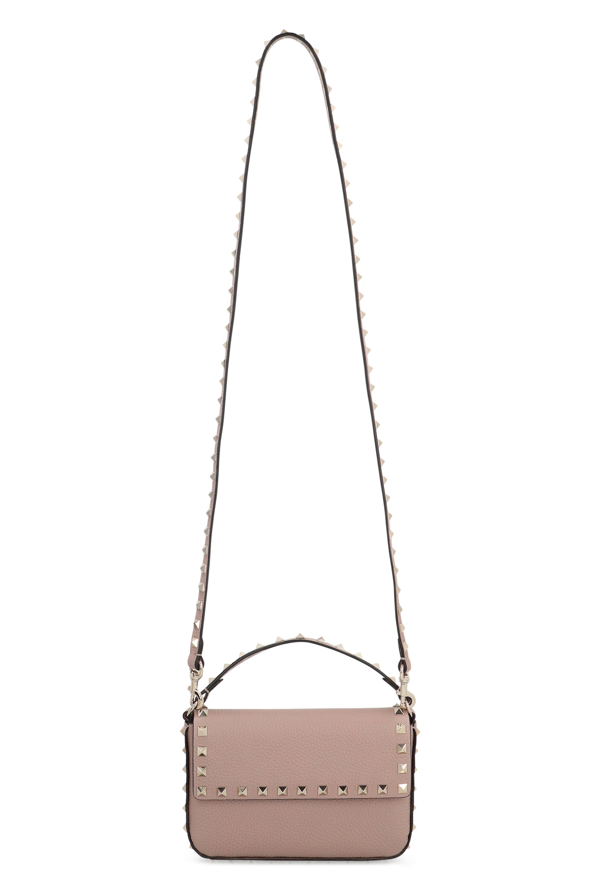 VALENTINO GARAVANI Mini Leather Handbag with Decorative Studs