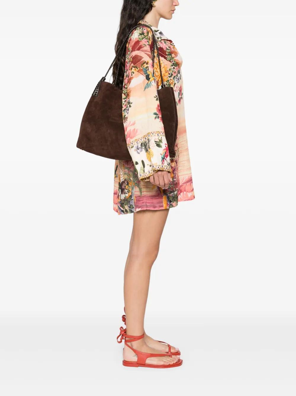 ETRO Suede Shoulder Handbag for Women - FW25 Collection