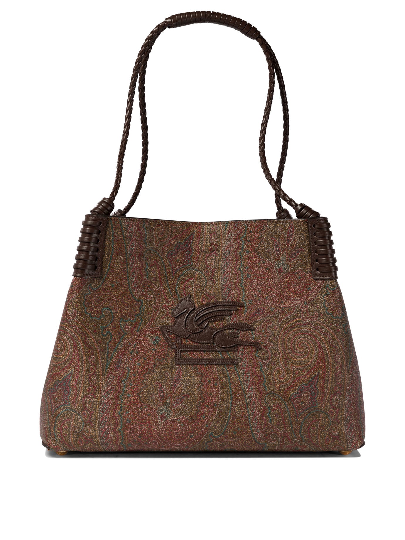 ETRO Stylish Polyester Shoulder Handbag - 26X33X13.5 CM