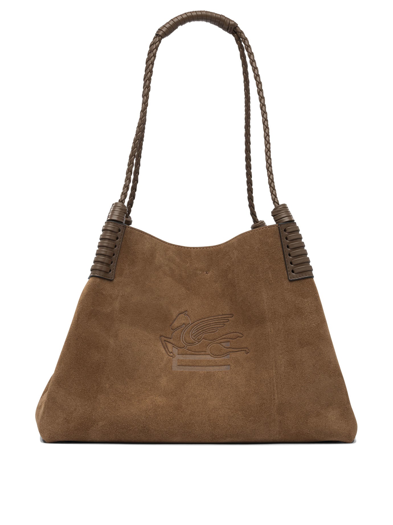 ETRO Suede Shoulder Handbag