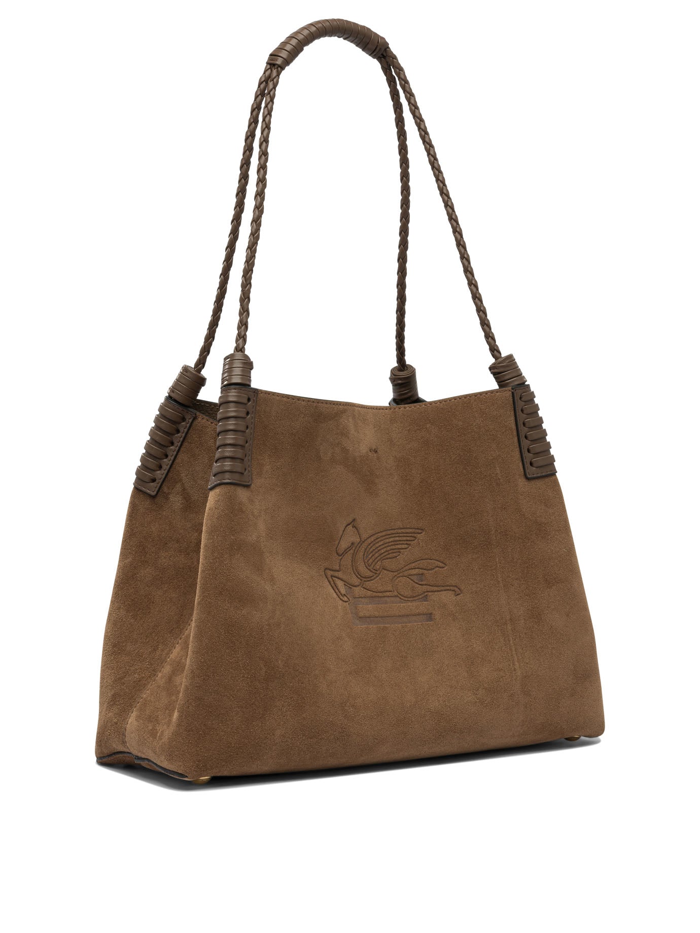 ETRO Suede Shoulder Handbag