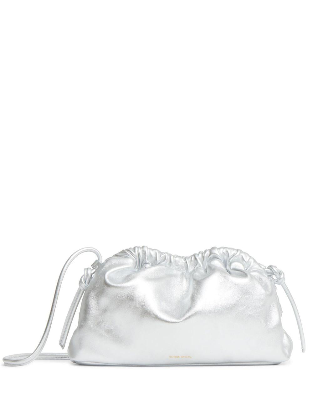 MANSUR GAVRIEL Mini Cloud Clutch - Chic Metallic Elegance