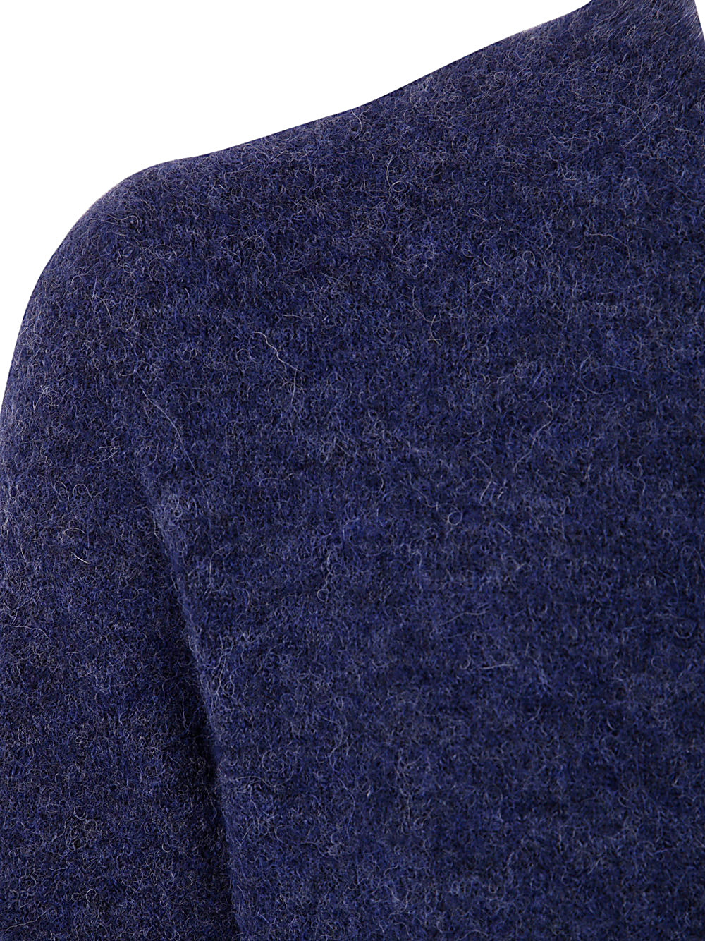 ARNALDO ADIANSI Alpaca Blend Crewneck Sweater for Men