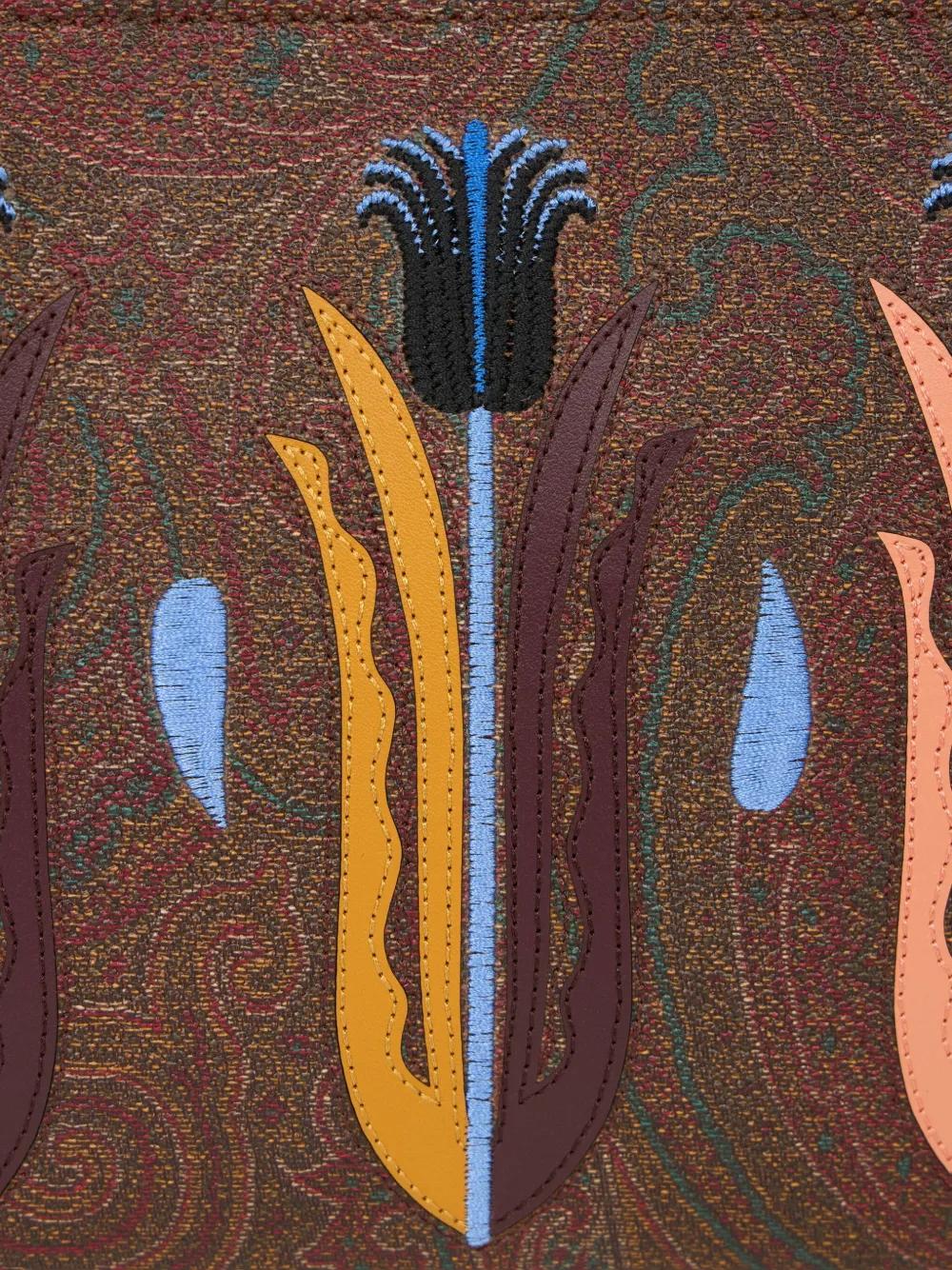 ETRO Embroidered Mini Clutch Handbag