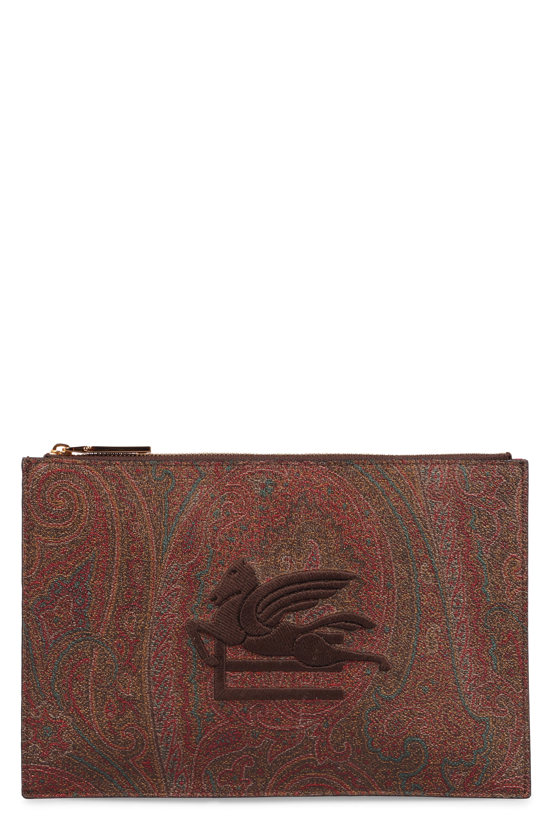 ETRO Paisley Print Flat Pouch Handbag - 24 CM x 16 CM