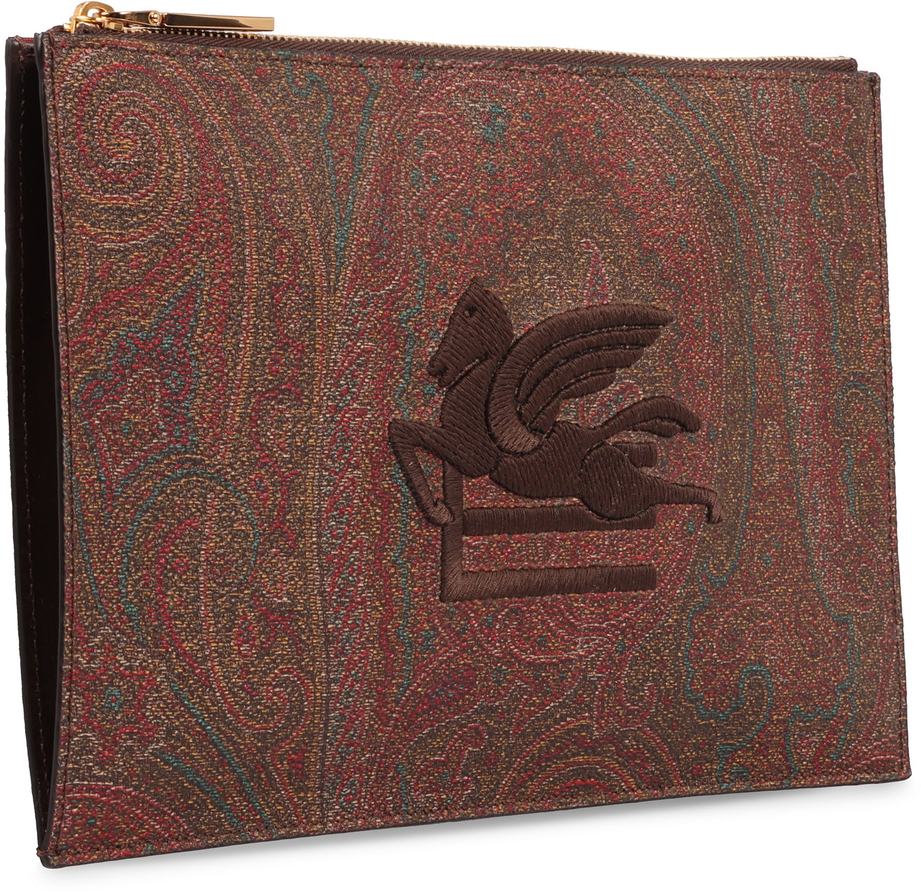 ETRO Paisley Print Flat Pouch Handbag - 24 CM x 16 CM