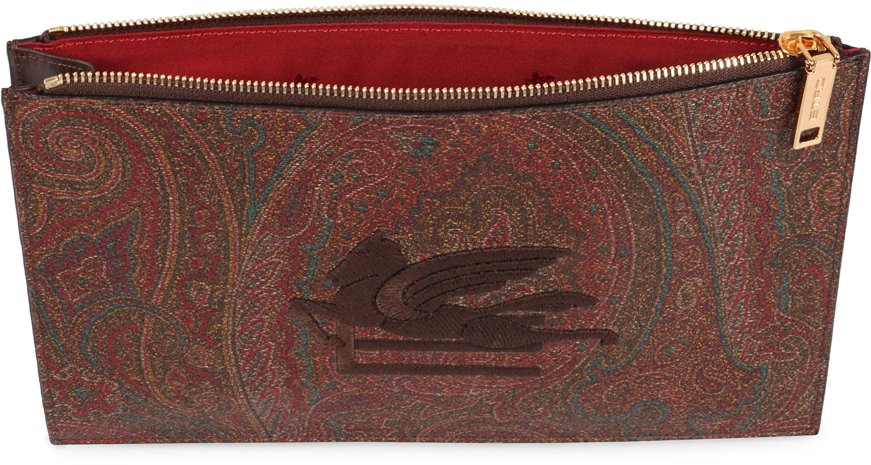 ETRO Paisley Print Flat Pouch Handbag - 24 CM x 16 CM