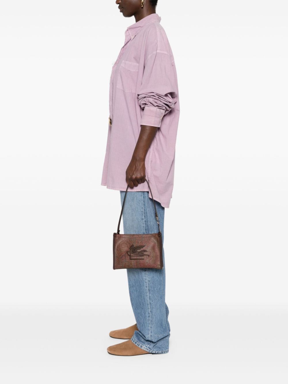 ETRO Multicolour Cotton Shoulder Bag