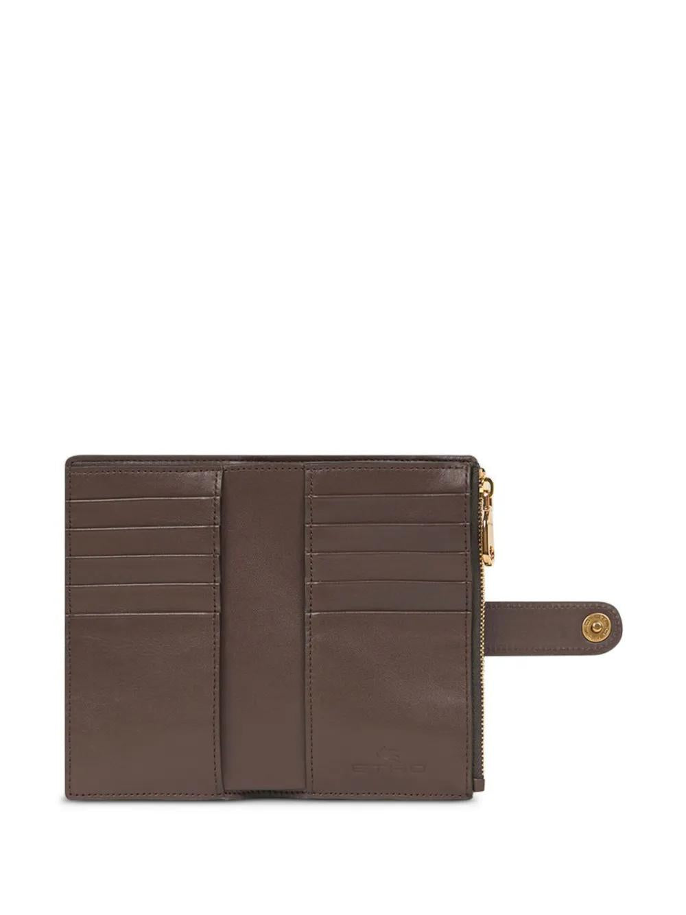 ETRO Mini Paisley Jacquard Wallet