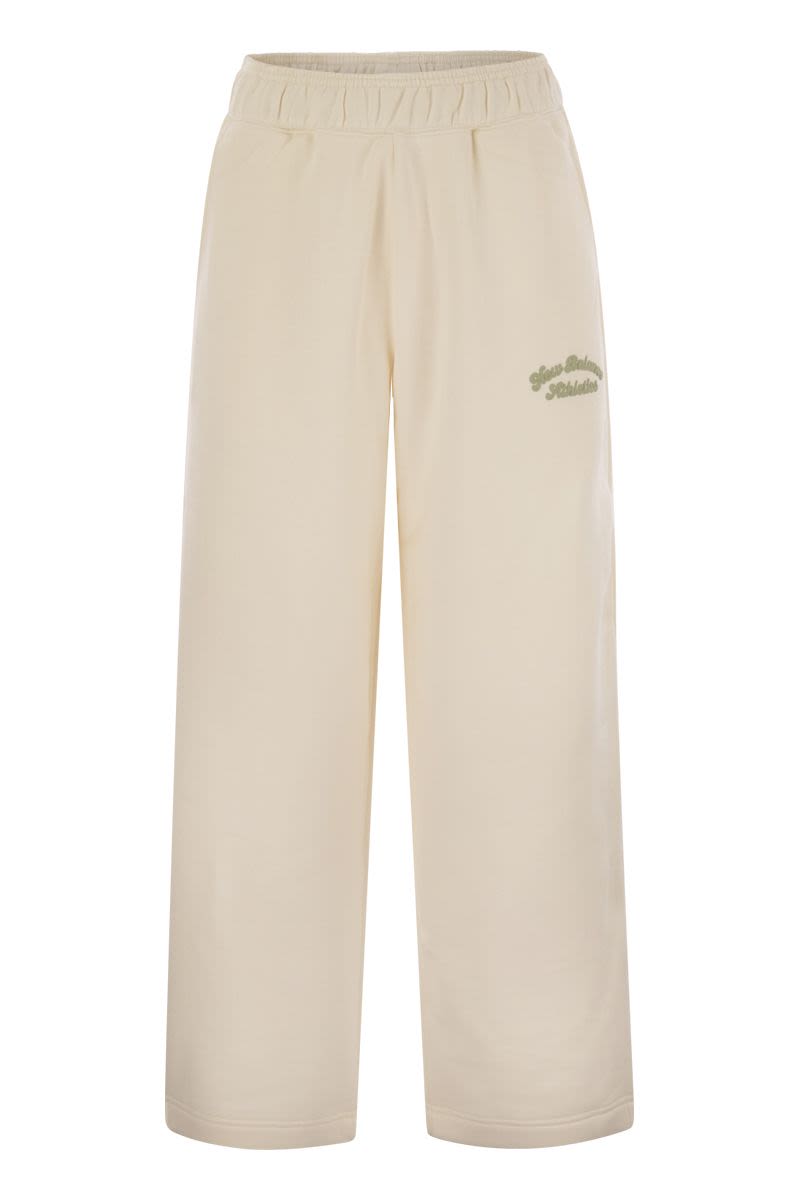 NEW BALANCE Vintage Style Fleece Trousers for Women