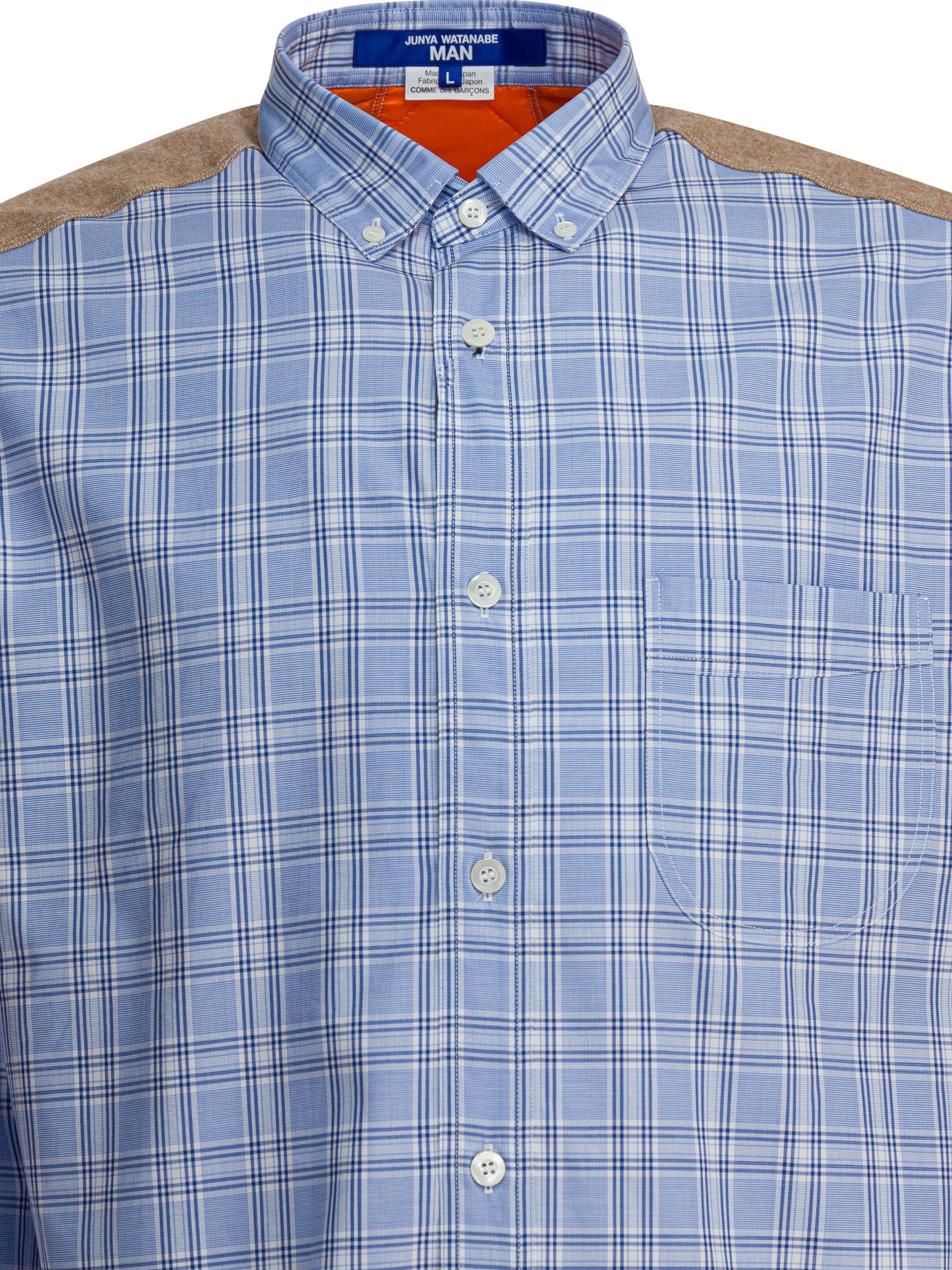 JUNYA WATANABE MAN Light Cotton Shirt for Men - Fall/Winter 2025