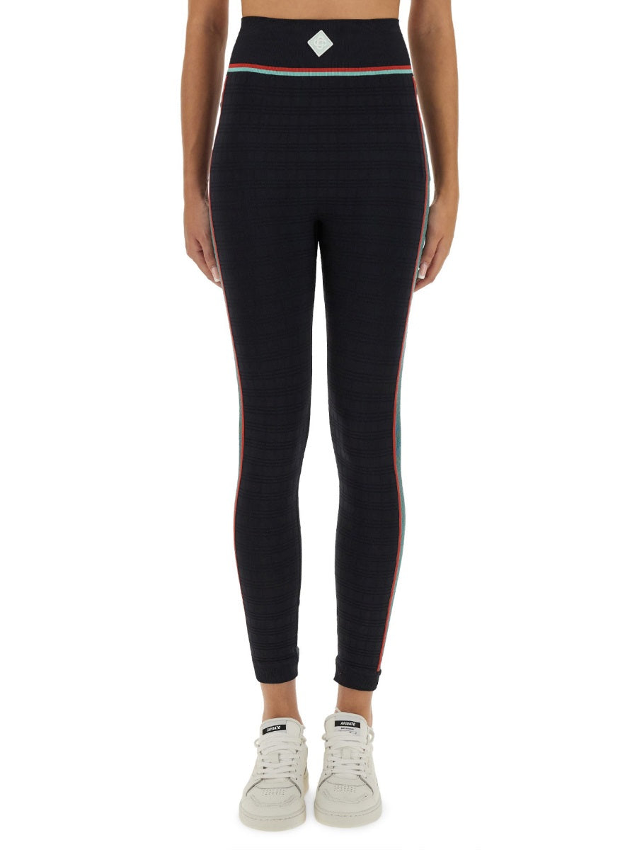 CASABLANCA Slim Fit Sports Leggings for Women - Sizes Available