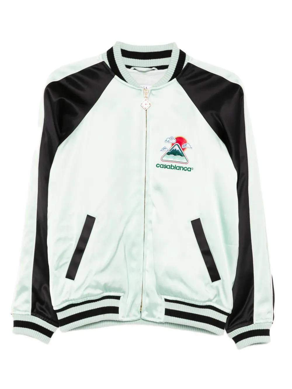 CASABLANCA Embroidered Logo Jacket