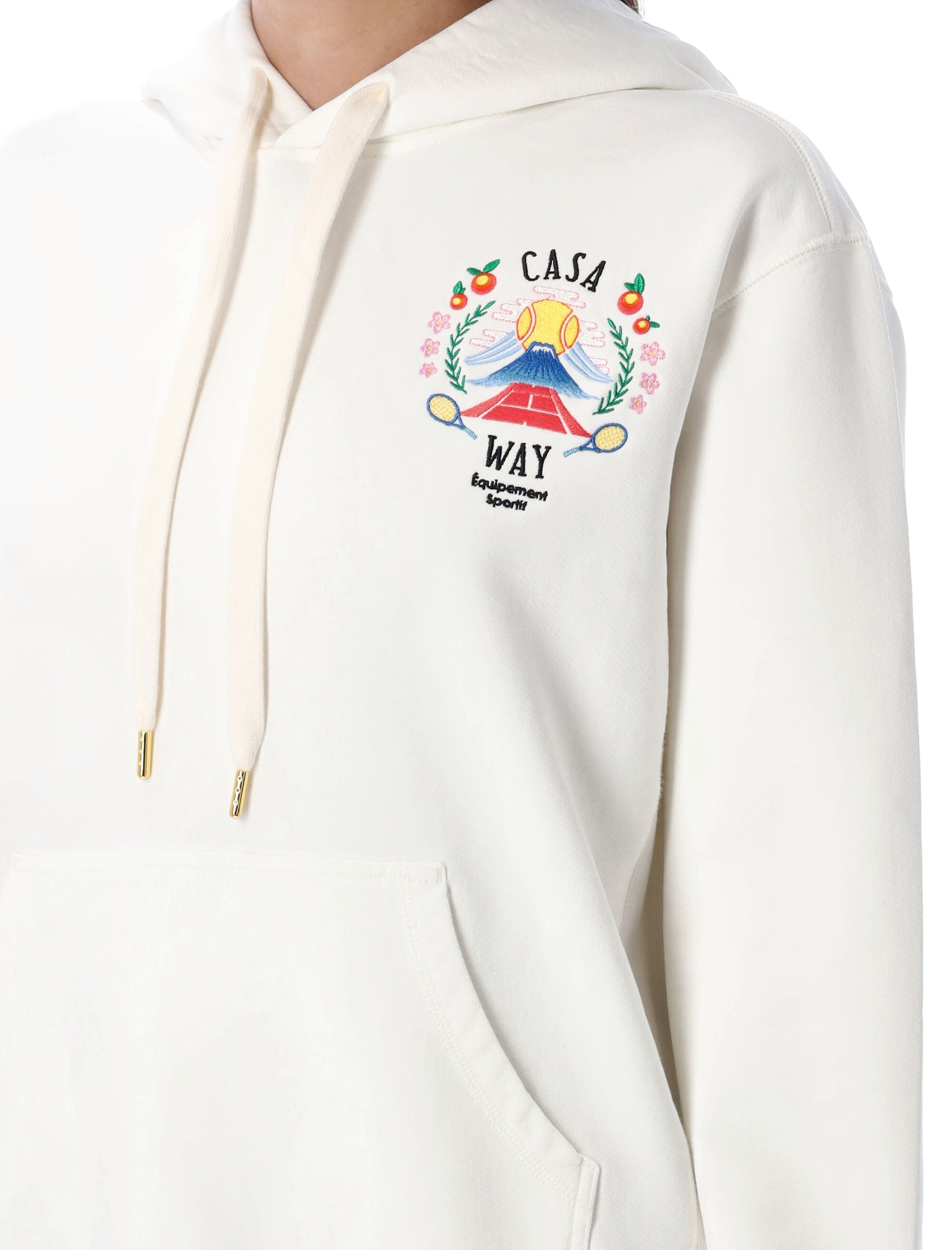 CASABLANCA Women's Cozy Casa Way Hoodie - Fall/Winter 2025