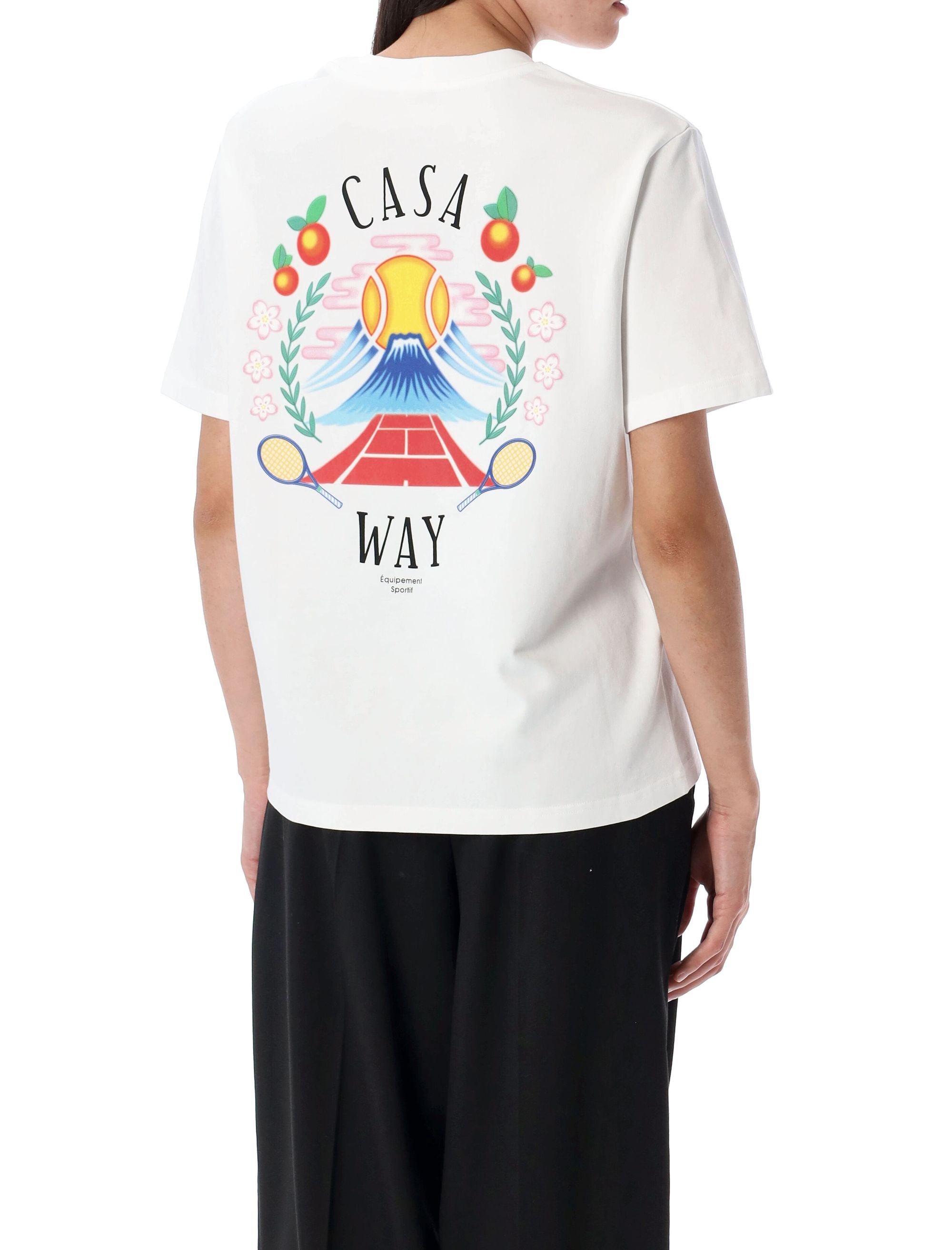 CASABLANCA Women's Classic Casa Way T-Shirt - FW25 Collection