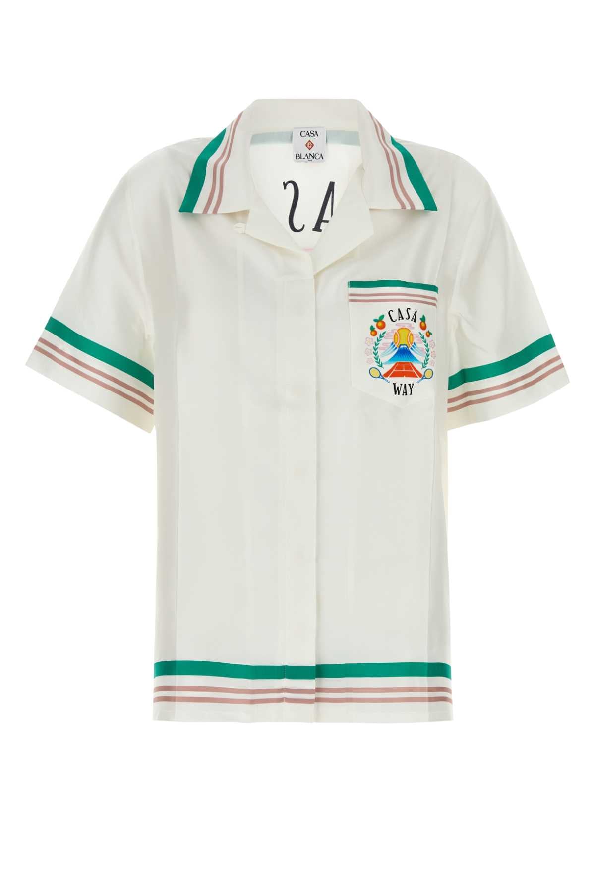 CASABLANCA Elevated Women's Mini Tennis Shirt