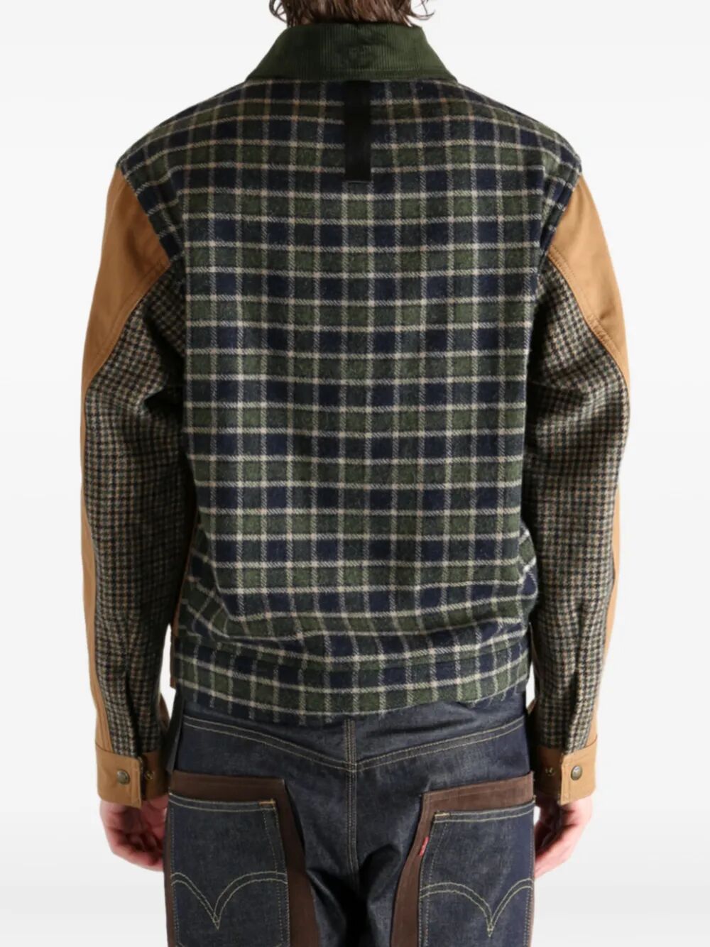 JUNYA WATANABE Men's Cotton Oxford and Wool Workwear Blouson