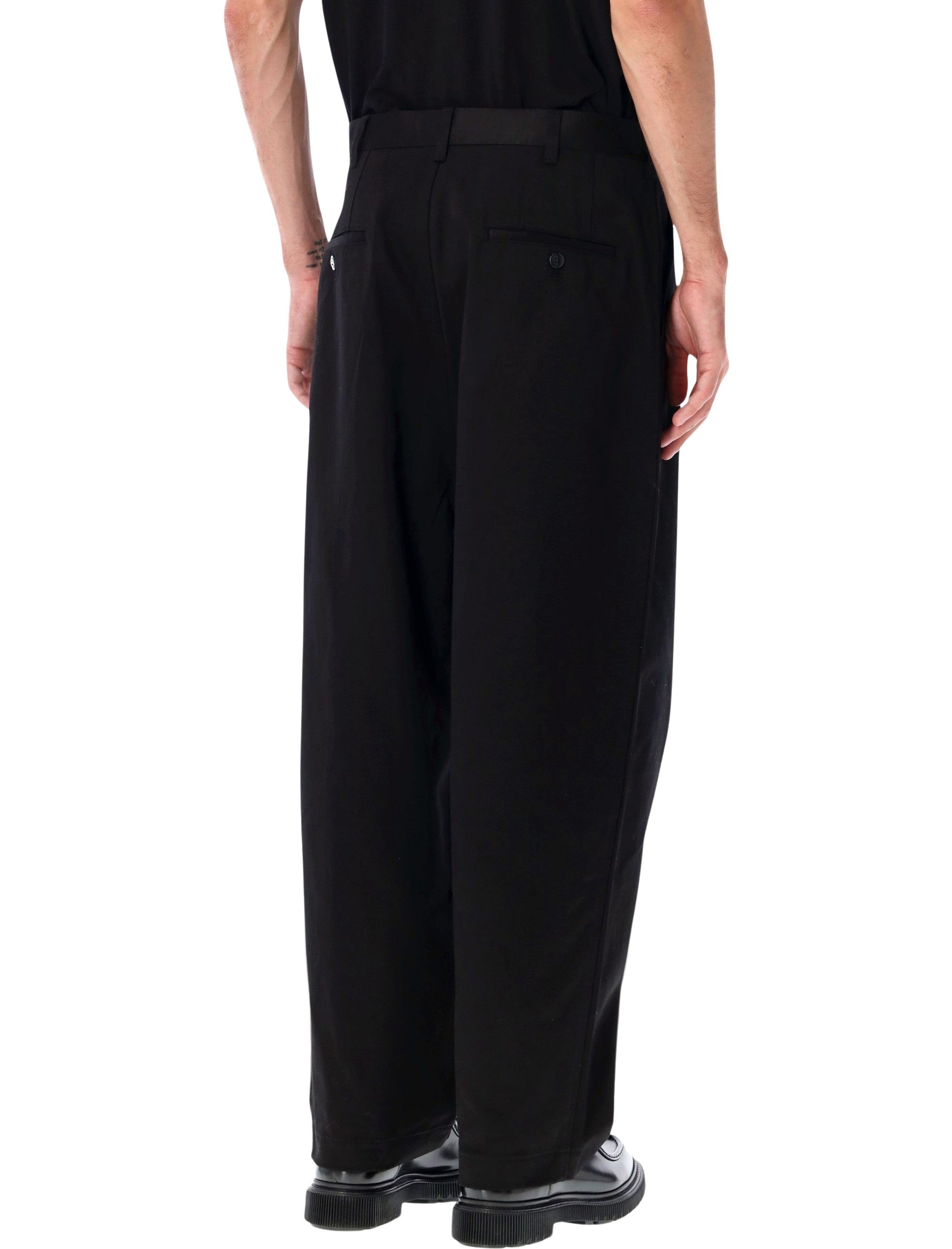 JUNYA WATANABE Wide-Leg Cotton Trousers - Size L