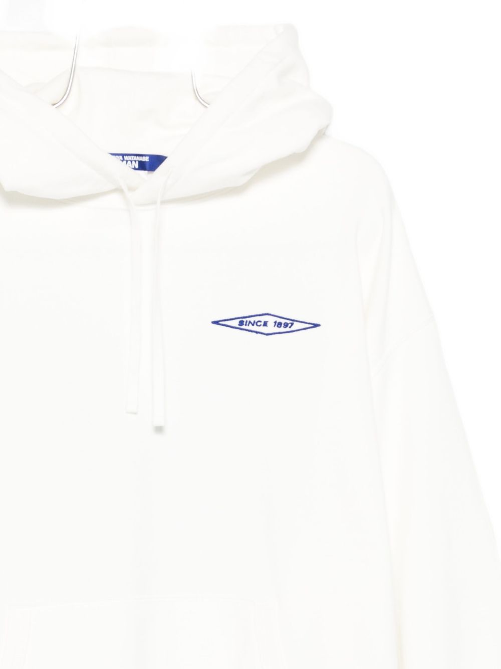 JUNYA WATANABE Logo Cotton Hoodie with Graphic Print - Men's Long Sleeve
