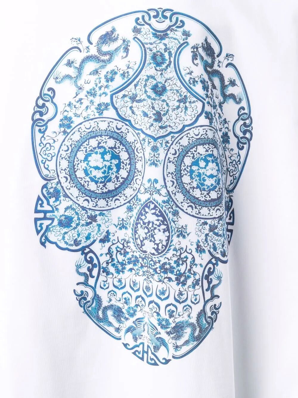 JUNYA WATANABE Skull-Print Cotton T-Shirt for Men - FW25 Collection