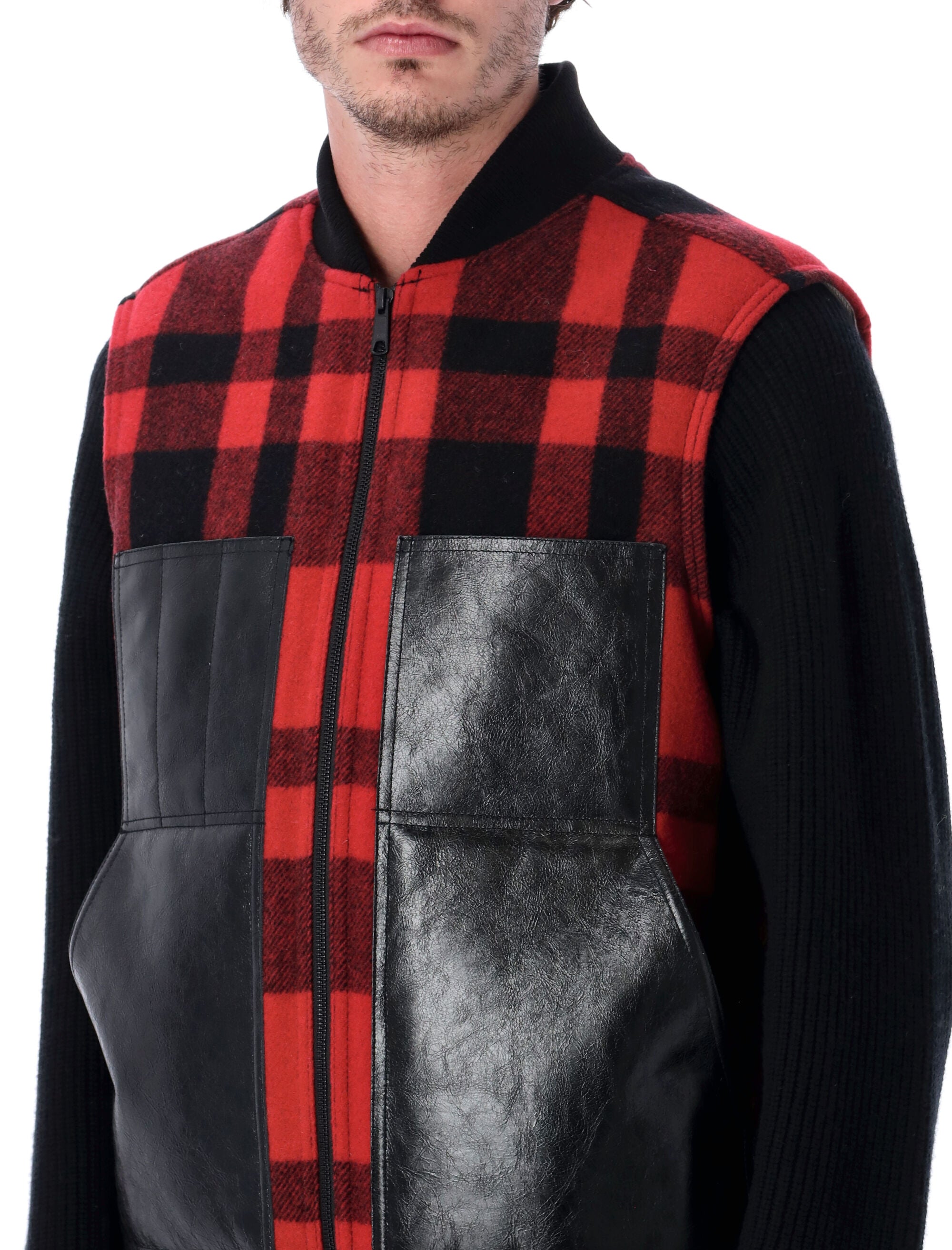JUNYA WATANABE Checkered Design Vest for Men - Size L