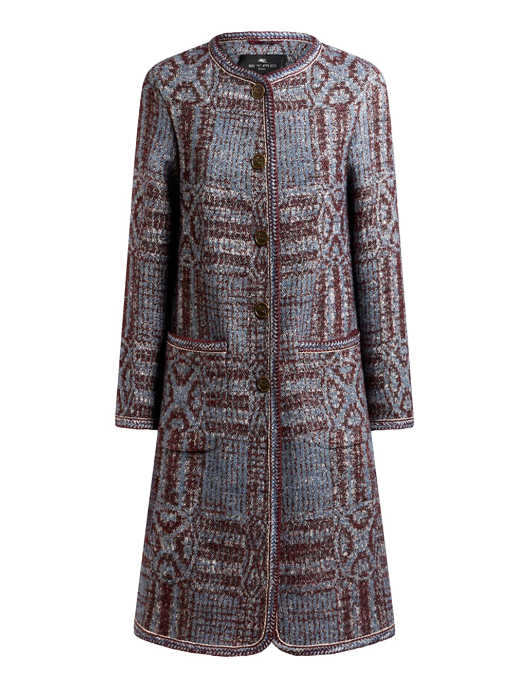 ETRO Jacquard Boucle Loop Jacket - Women's