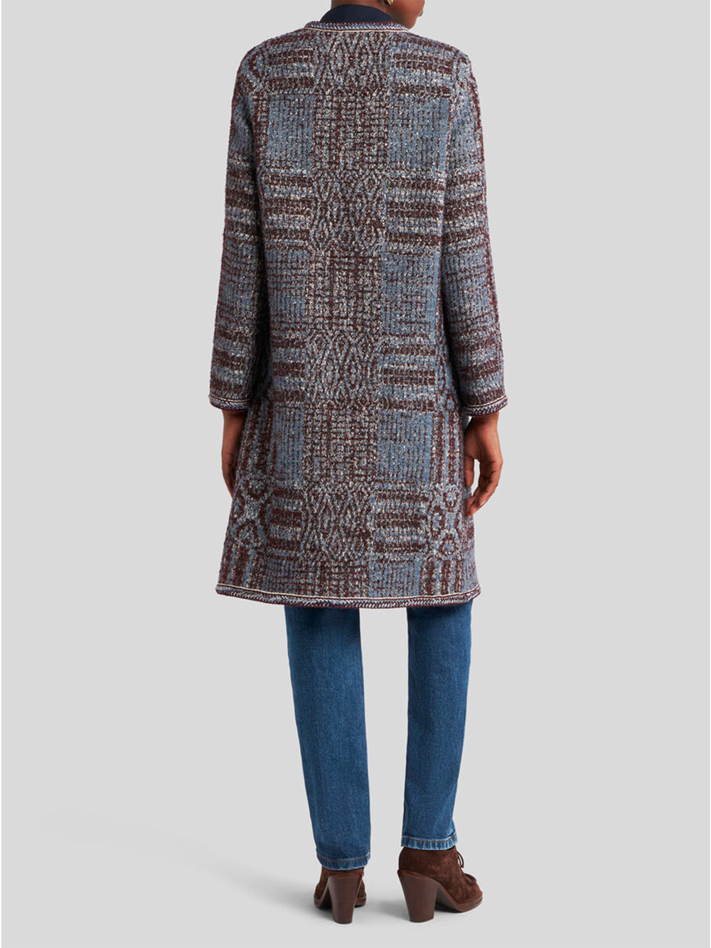 ETRO Jacquard Boucle Loop Jacket - Women's