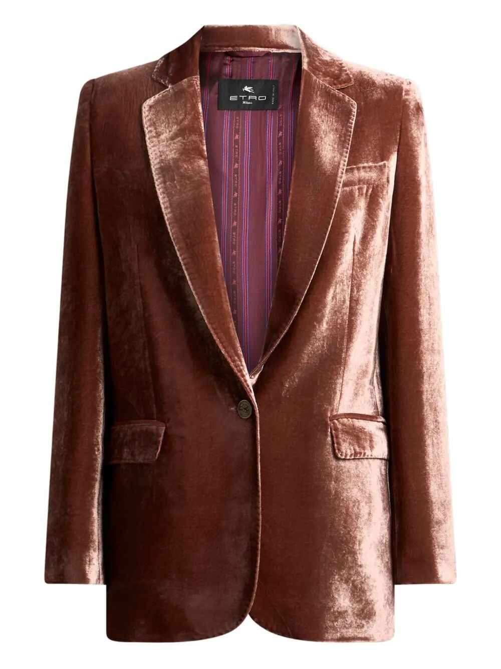 ETRO Single Button Blazer
