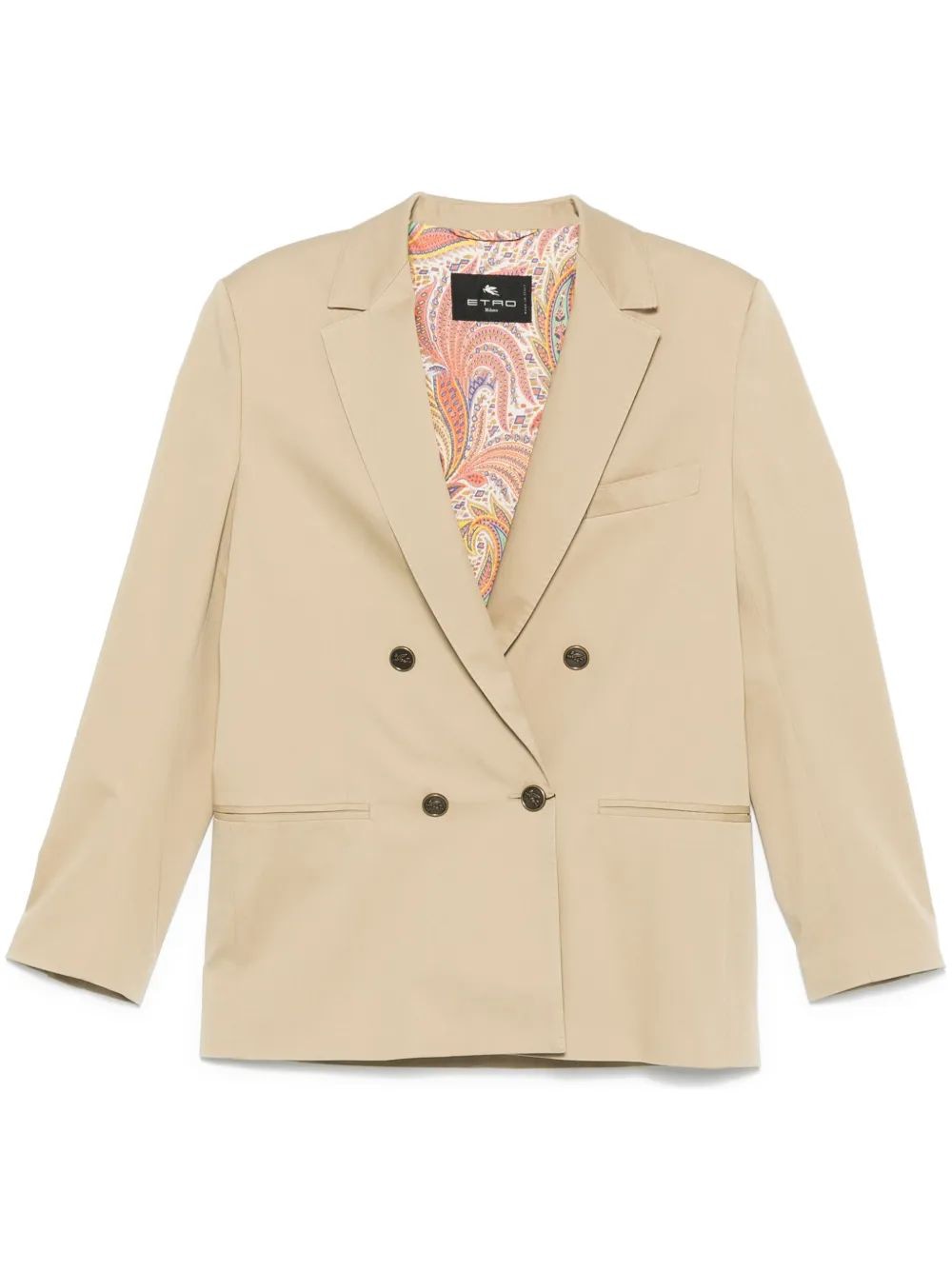 ETRO Notched Lapels Blazer for Women - SS25