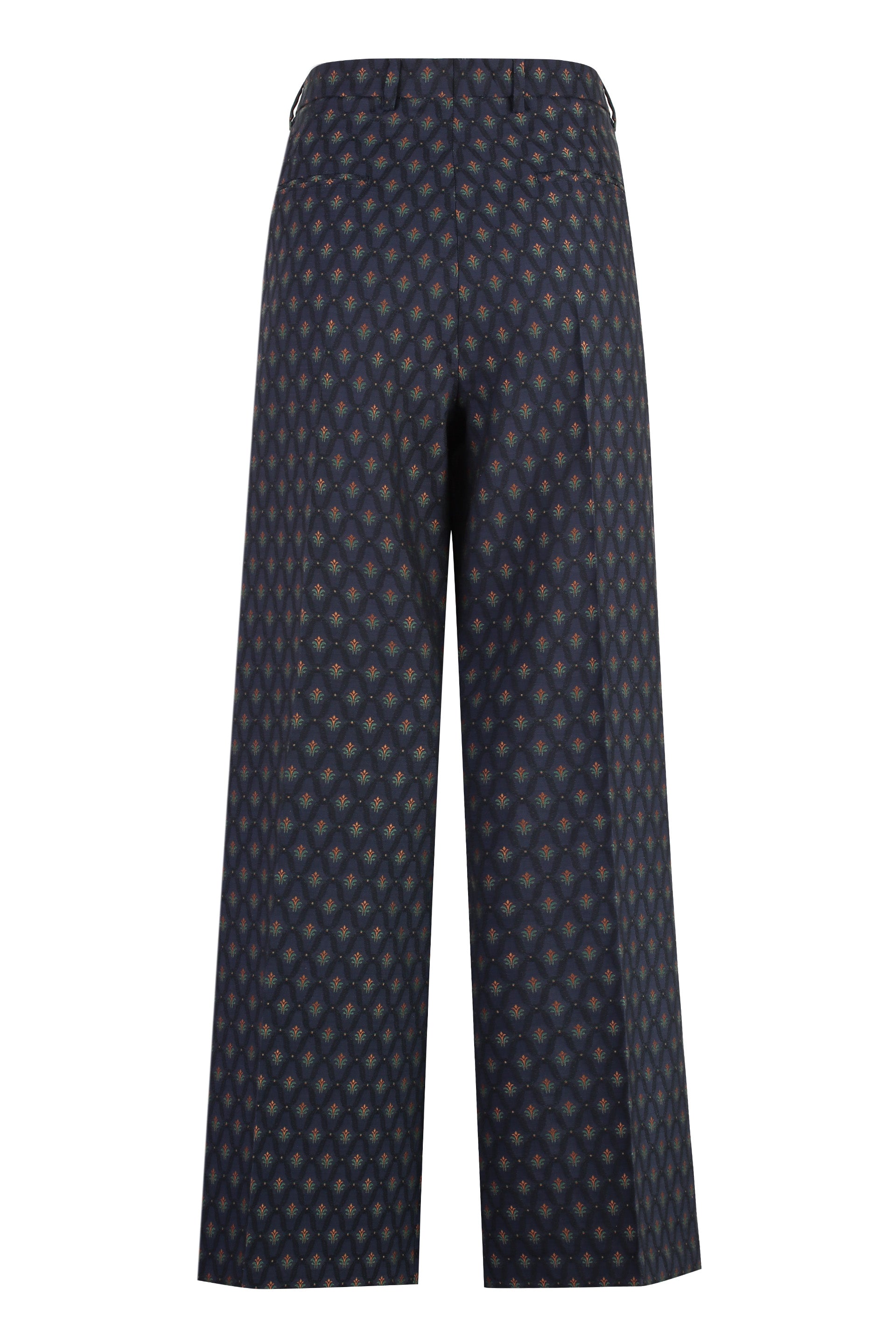 ETRO Chic Jacquard Trousers for Women - Trendy Fit