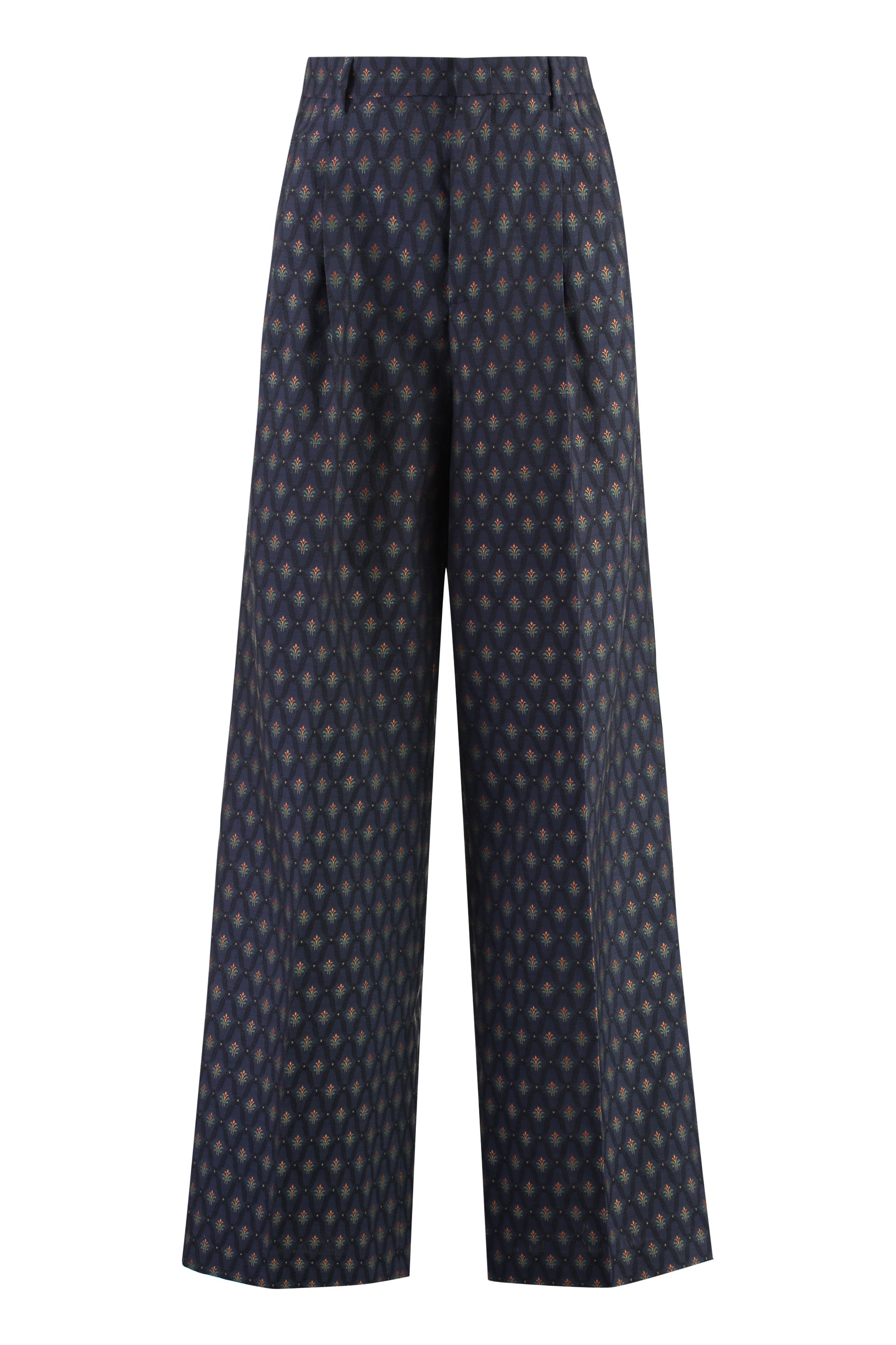 ETRO Chic Jacquard Trousers for Women - Trendy Fit