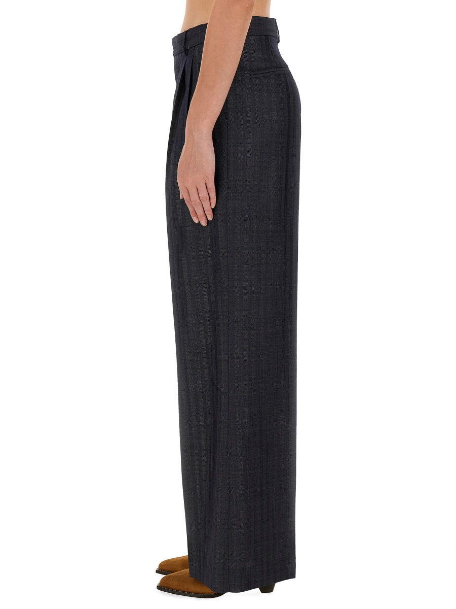 ETRO Jacquard Pants - Regular Fit Size 40