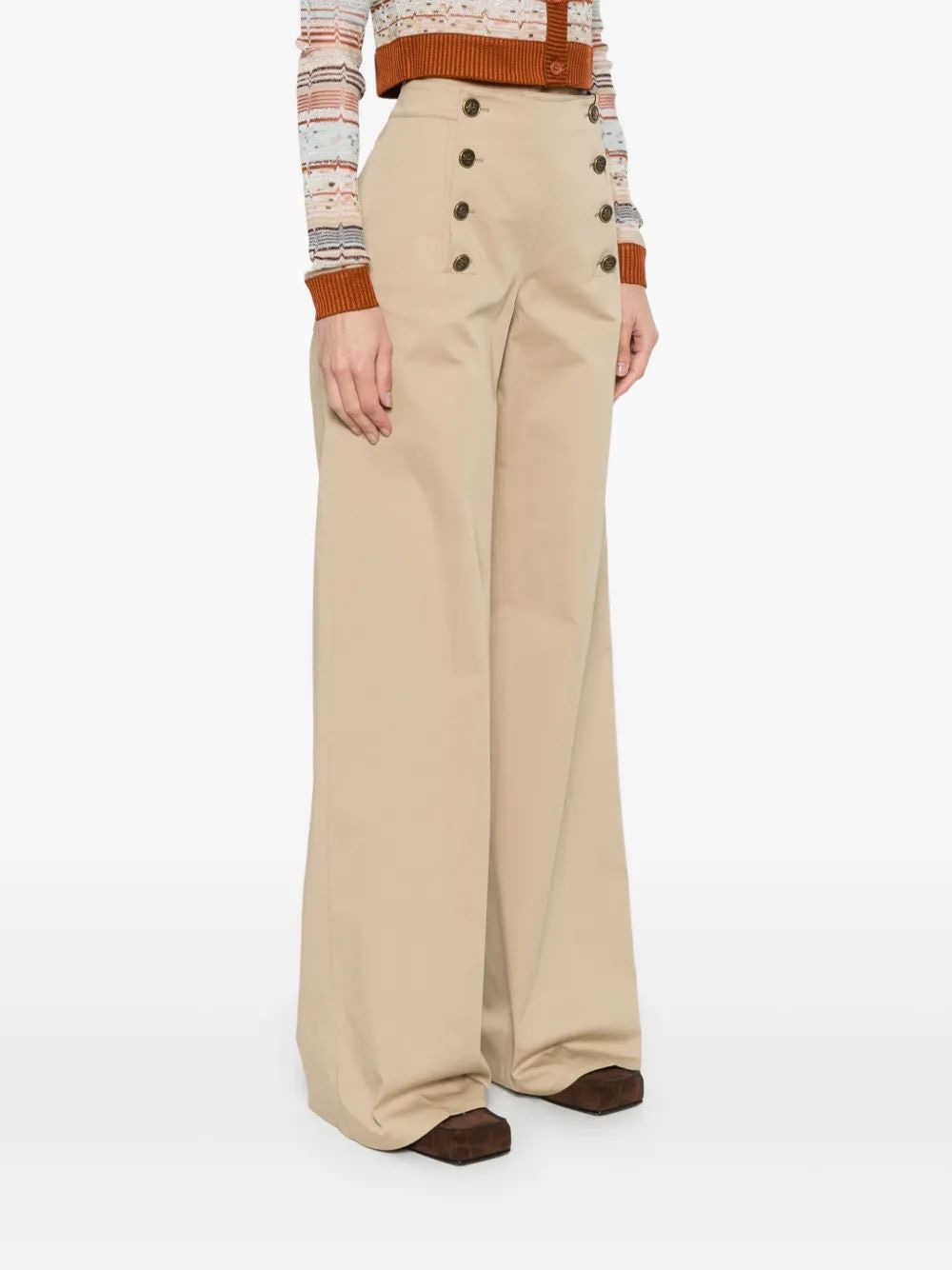 ETRO Panel Detail Trousers for Women