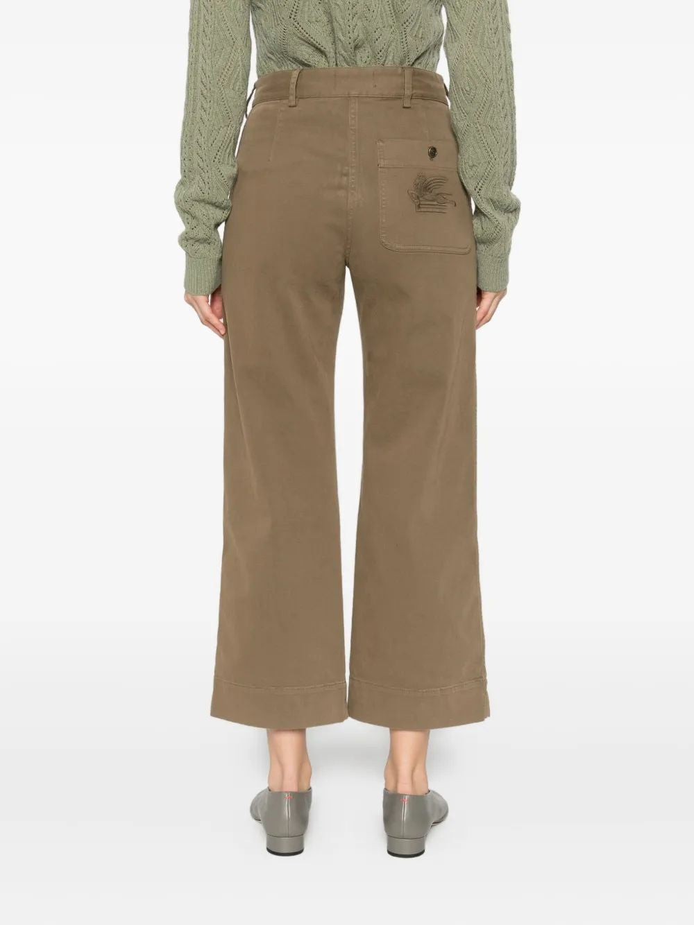 ETRO Elegant High-Waisted Pants for Women - FW25 Collection