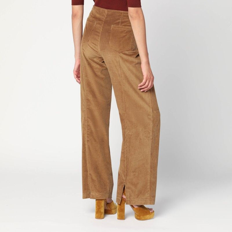 ETRO Velvet Palazzo Pants - Women's FW25 Collection