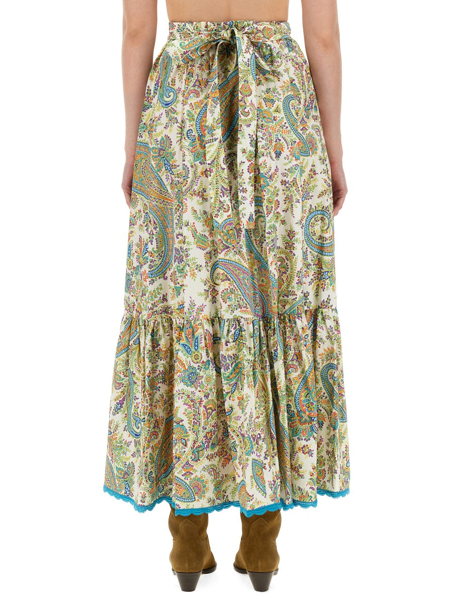ETRO Elegant Long Skirt - Size 40