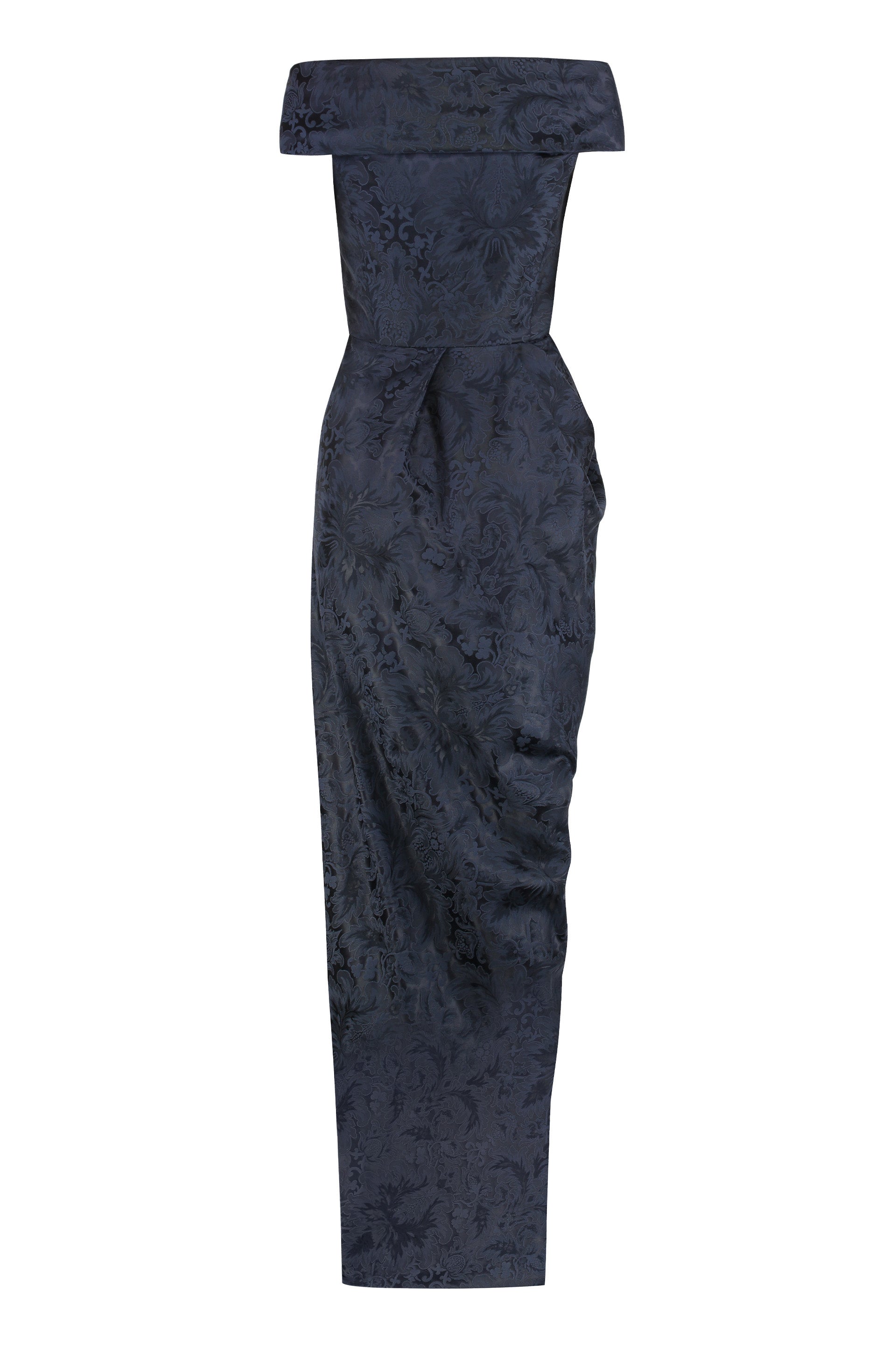 ETRO Elegant Evening Dress in Silk Jacquard Blend