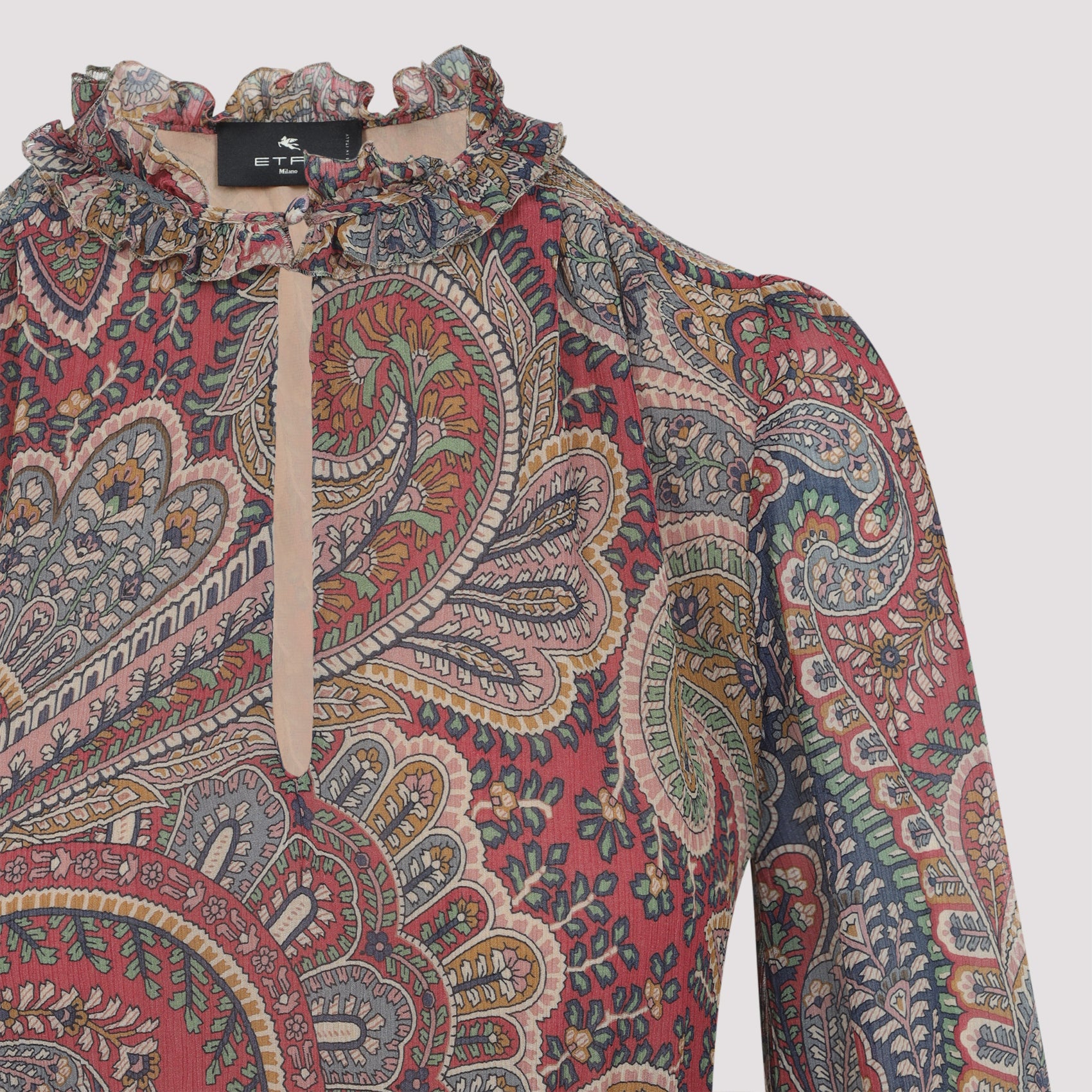 ETRO Long Dress with Paisley Print