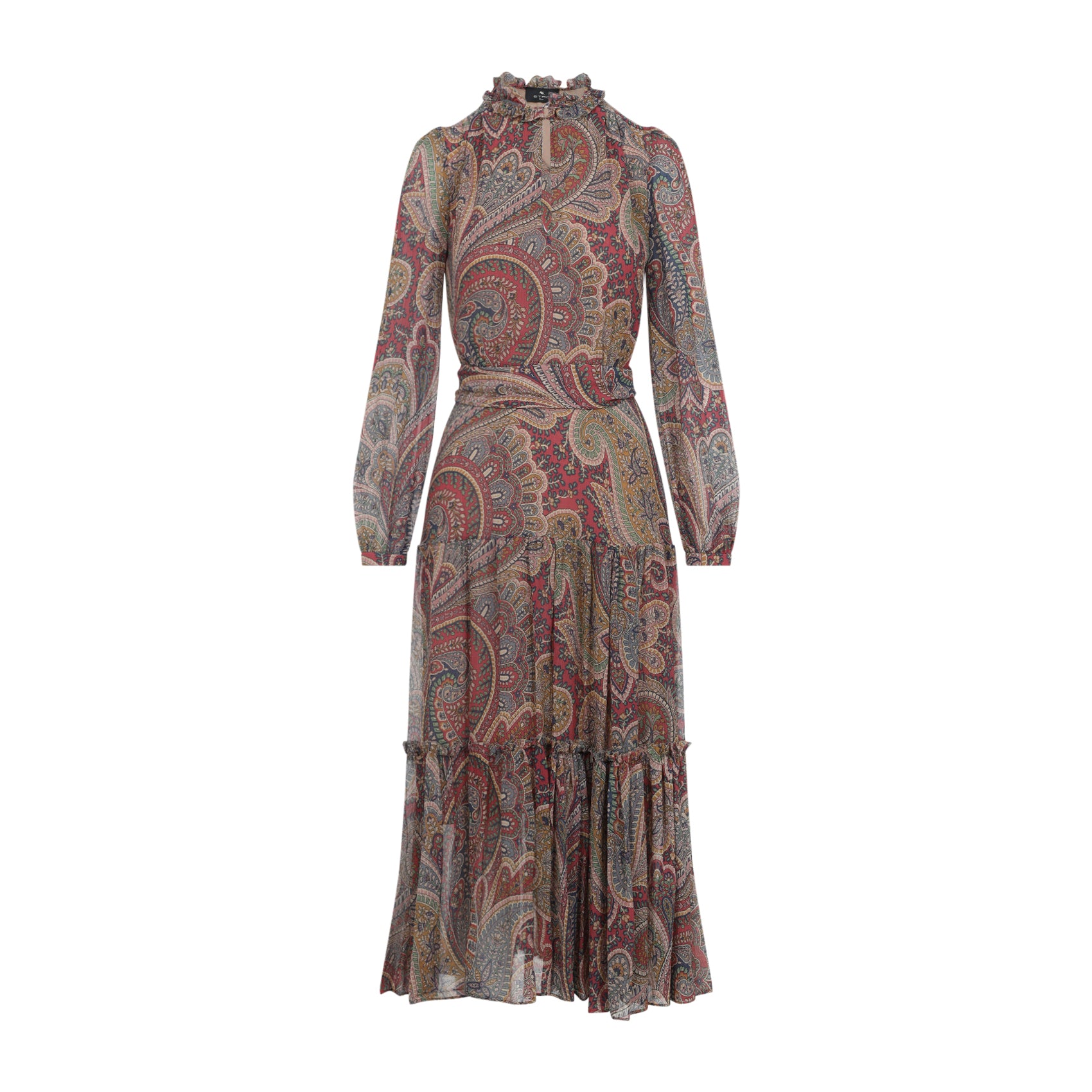 ETRO Long Dress with Paisley Print